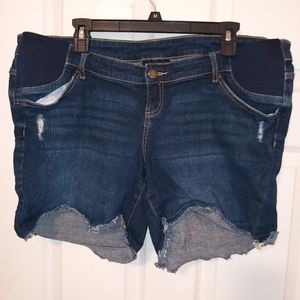 Indigo blue MATERNITY shorts
